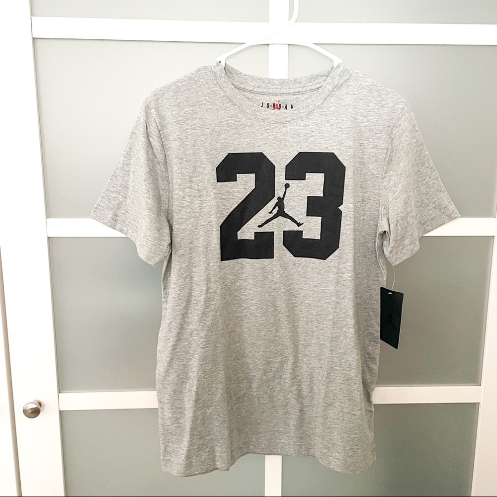 Brand New Jordan Boys Gray T-Shirt